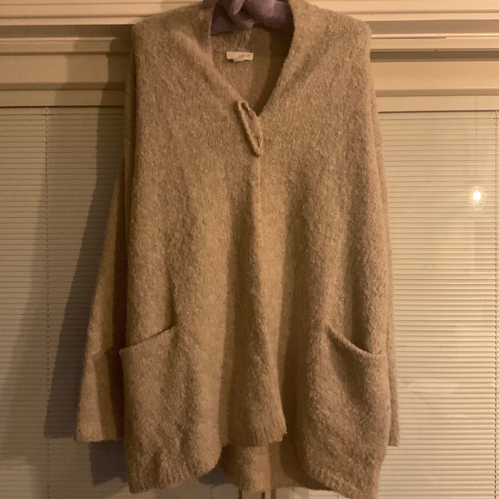 PURE J JILL ‎ Cardigan Safety Pin Closure